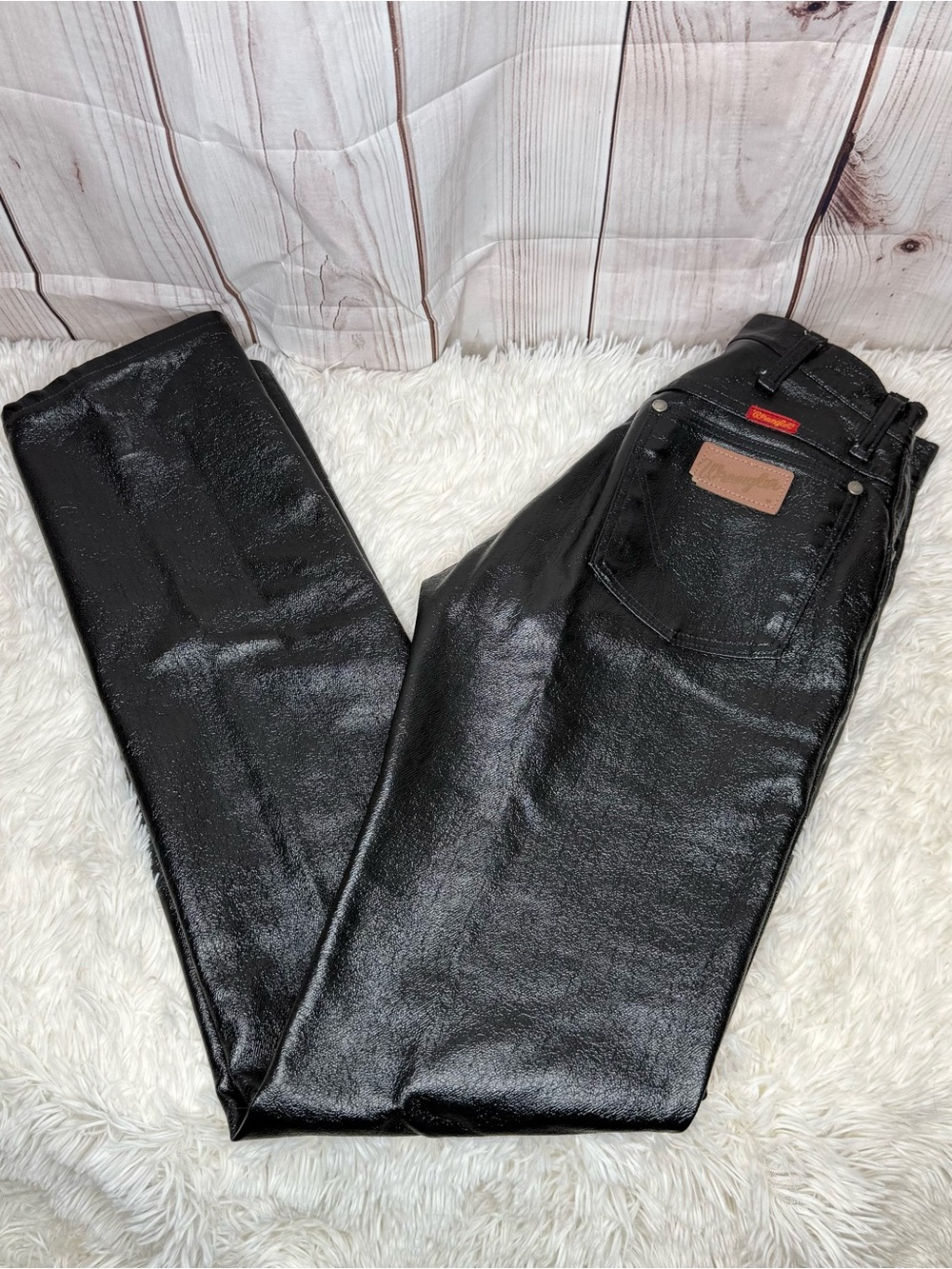 Vintage Wrangler Faux Leather Pants